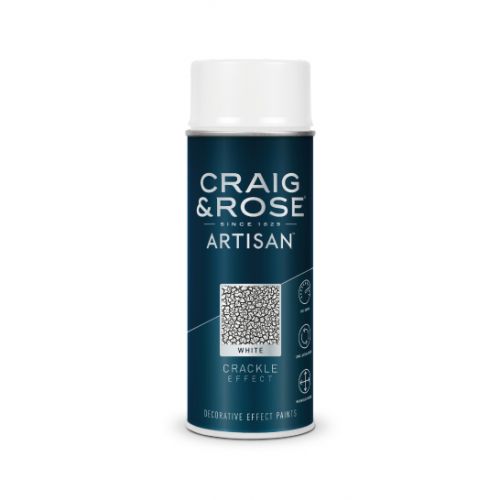 Crackle store spray paint