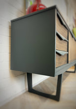 Marimekko Style Sideboard and Cocktail Cabinet in Hague Blue / Cambridge