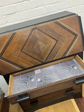 Art Deco Marquetry Bureau – Refinished Vintage Writing Desk