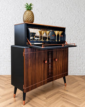 Vintage Sureline of London Cocktail Cabinet – Art Deco Inspired Drinks Cabinet