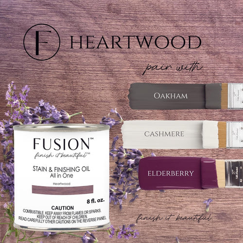 Fusion Mineral Paint - Stain and Finishing Oil -  Heartwood