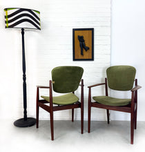 Pair of Arne Vodder Danish Chairs