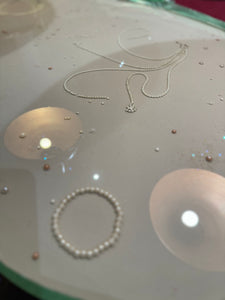 Olympus Dressing Table with Pearls