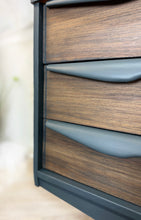 Marimekko Style Sideboard and Cocktail Cabinet in Hague Blue / Cambridge