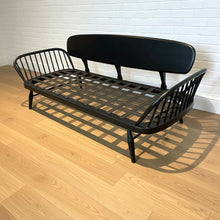 Ercol Sofa Daybed | Fully Restored | Black Finish | Design Classic Investment Piece