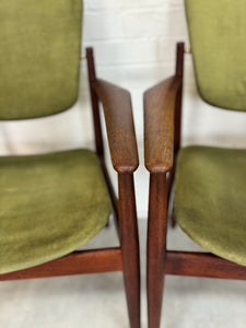 Pair of Arne Vodder Danish Chairs