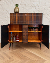 Vintage Sureline of London Cocktail Cabinet – Art Deco Inspired Drinks Cabinet