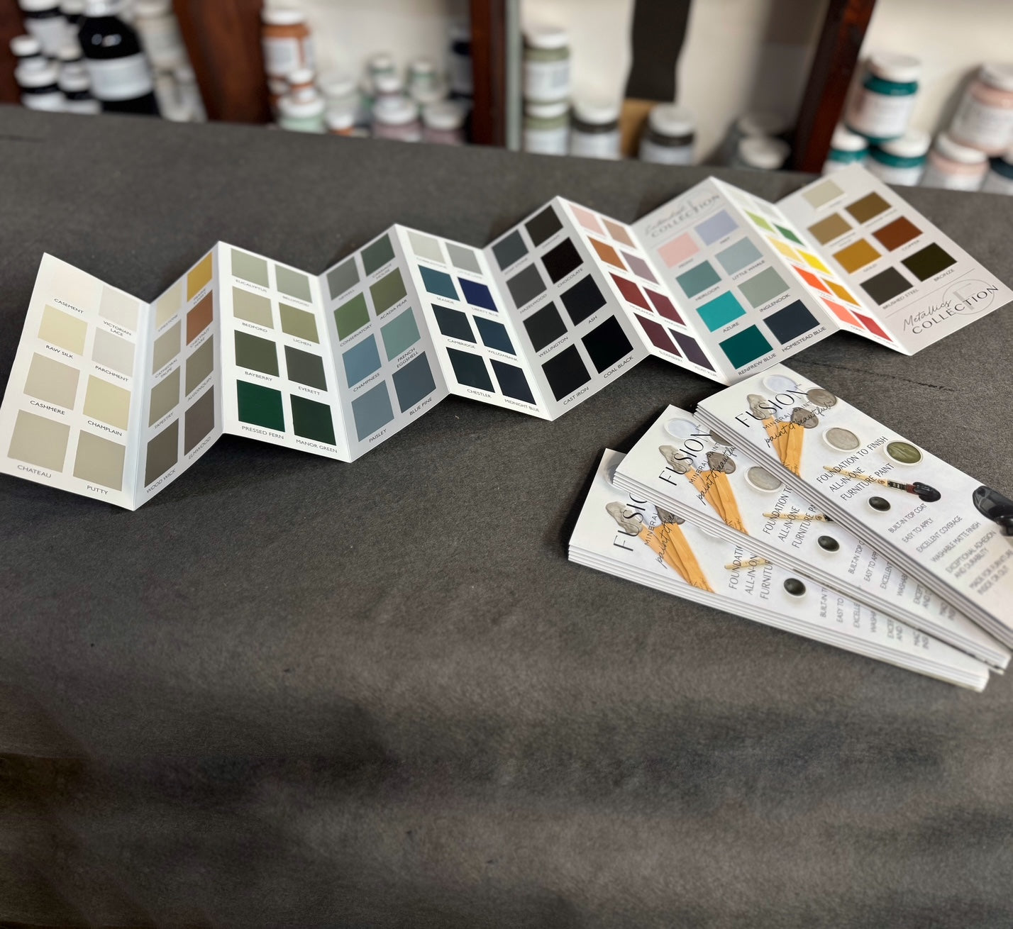 Fusion™ Mineral Paint True Colour Paint Chart 2025 Colour Me KT
