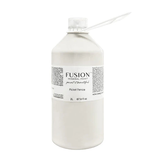 2 Litre Fusion Mineral Paint - Picket Fence