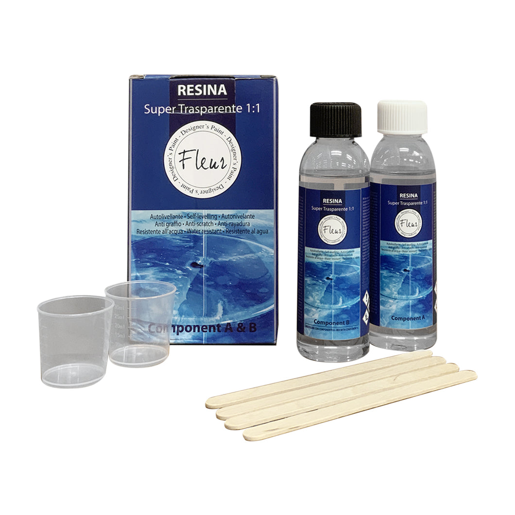 Fleur Resin 1:1 Super Transparent - 480ml