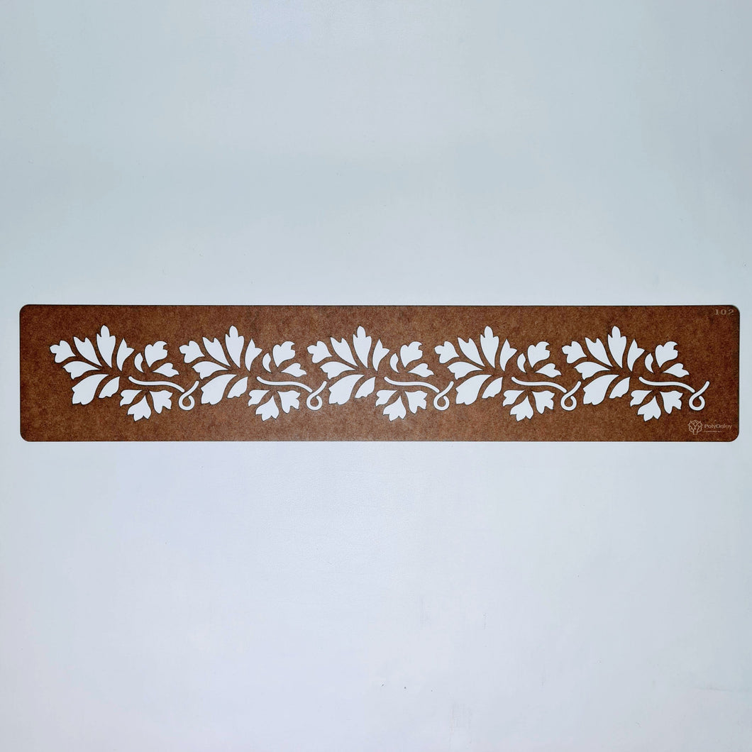 PolyOnlay Strip Stencil SS102