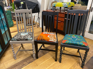 Take a Seat  - Chair Upholstery and Paint Workshop - Date to be arranged - colourmekt