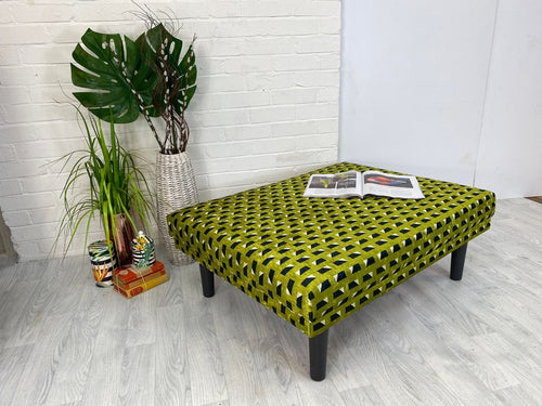 Large Footstool or Upholstered Coffee Table