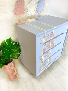 Stag Chest of Drawers, Tropical, Jungle