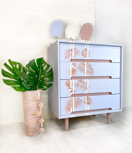 Stag Chest of Drawers, Tropical, Jungle