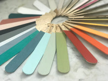 Hand Painted Sample Sticks - Fleur Paint Designer Eggshell