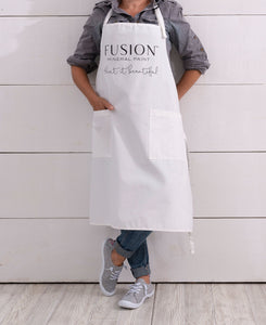 Fusion Mineral Paint Apron - White