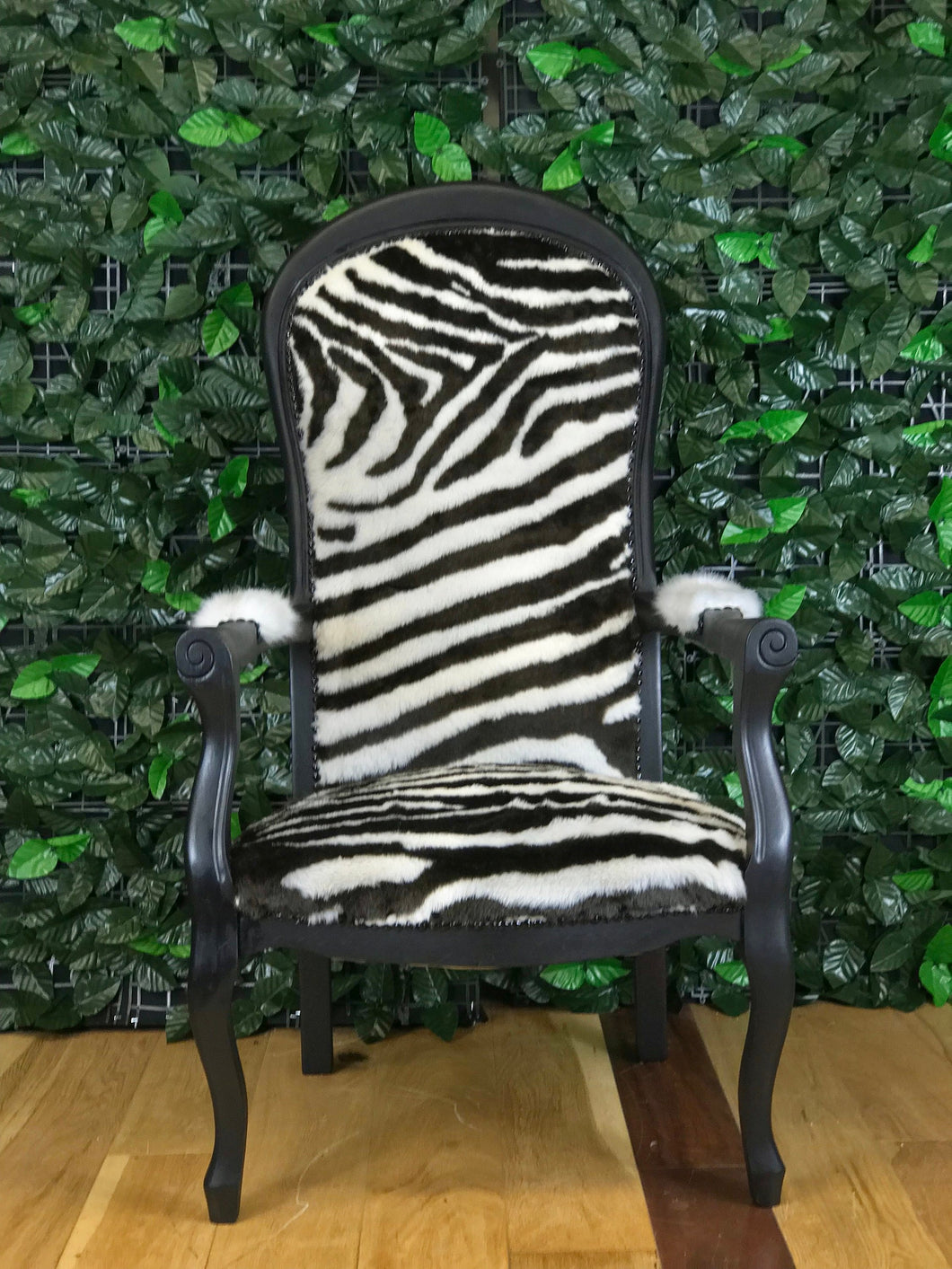 Black Zebra Chair - colourmekt