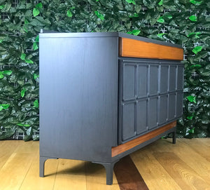 Mid Century Modern Grey Sideboard - Colour Me KT