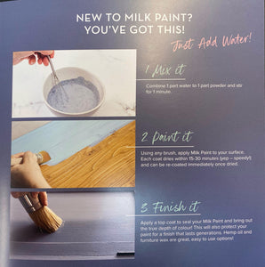 Milk Paint by Fusion - Printed Paint Chart