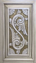 Ornate Sideboard, Carved Sideboard, Cream Taupe Sideboard